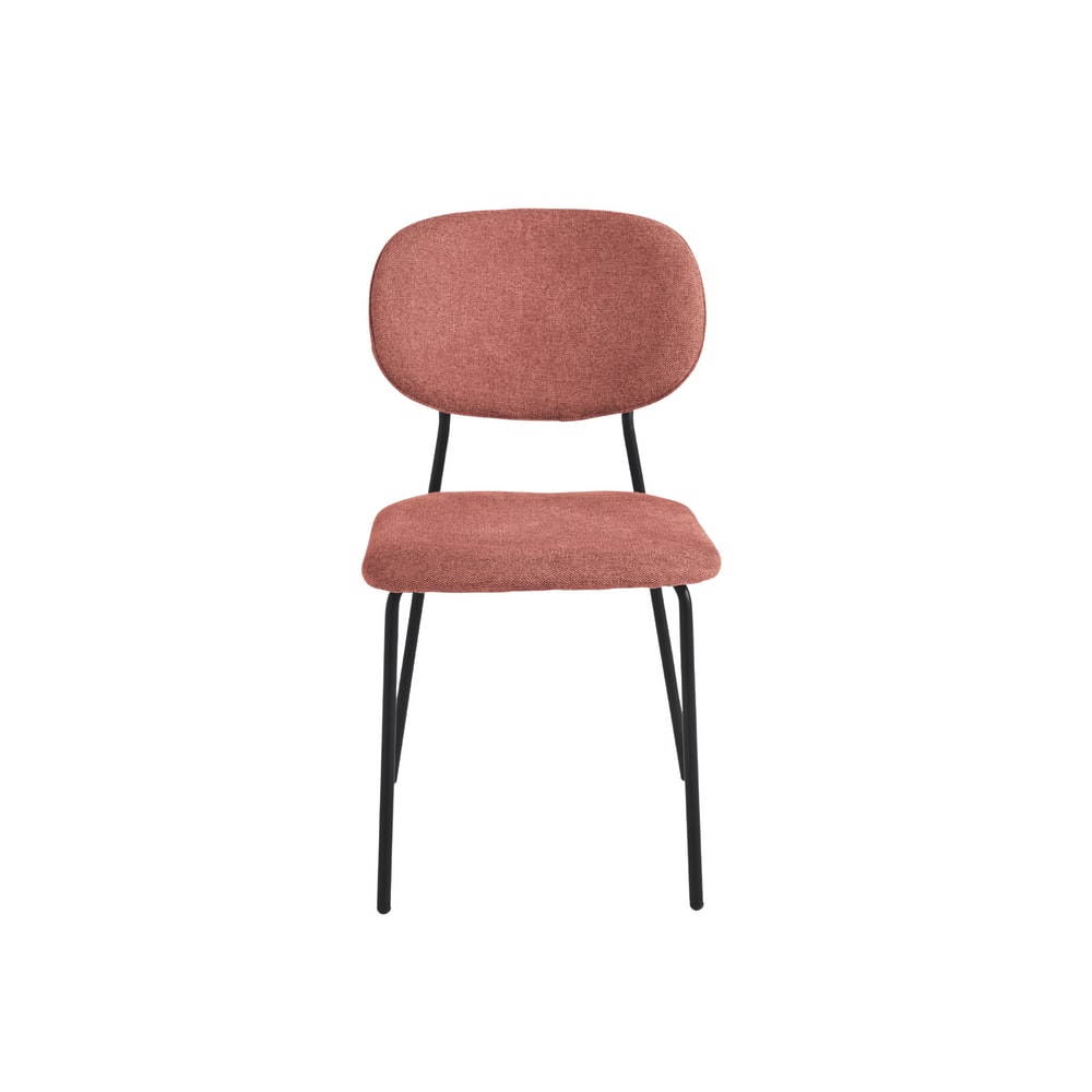 Lot de 2 chaises en tissu