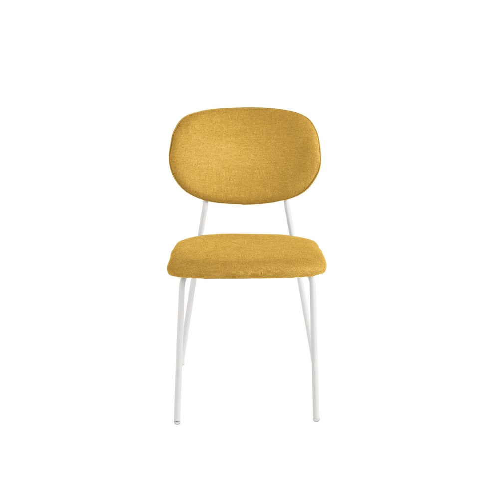 Lot de 2 chaises en tissu