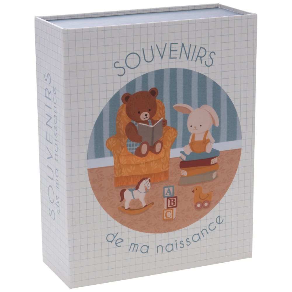 Coffret souvenirs naissance ourson Gaston - Maisons du Monde