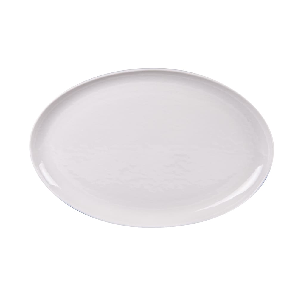 Plat ovale 30x20,5 cm blanc en porcelaine Plat ovale 30x20,5 cm blanc en porcelaine