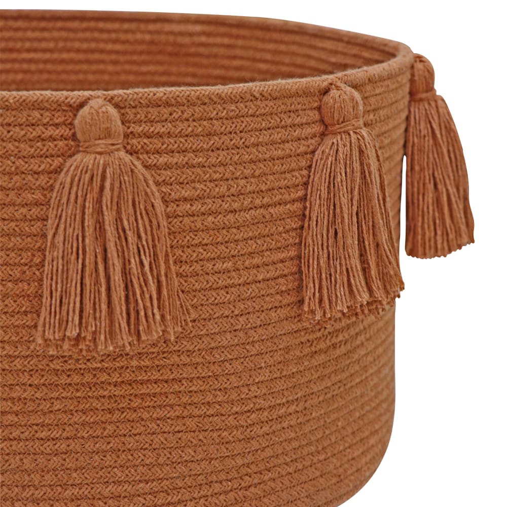Panier décoratif, 25x40x40cm, marron châtaigne - Maisons du Monde