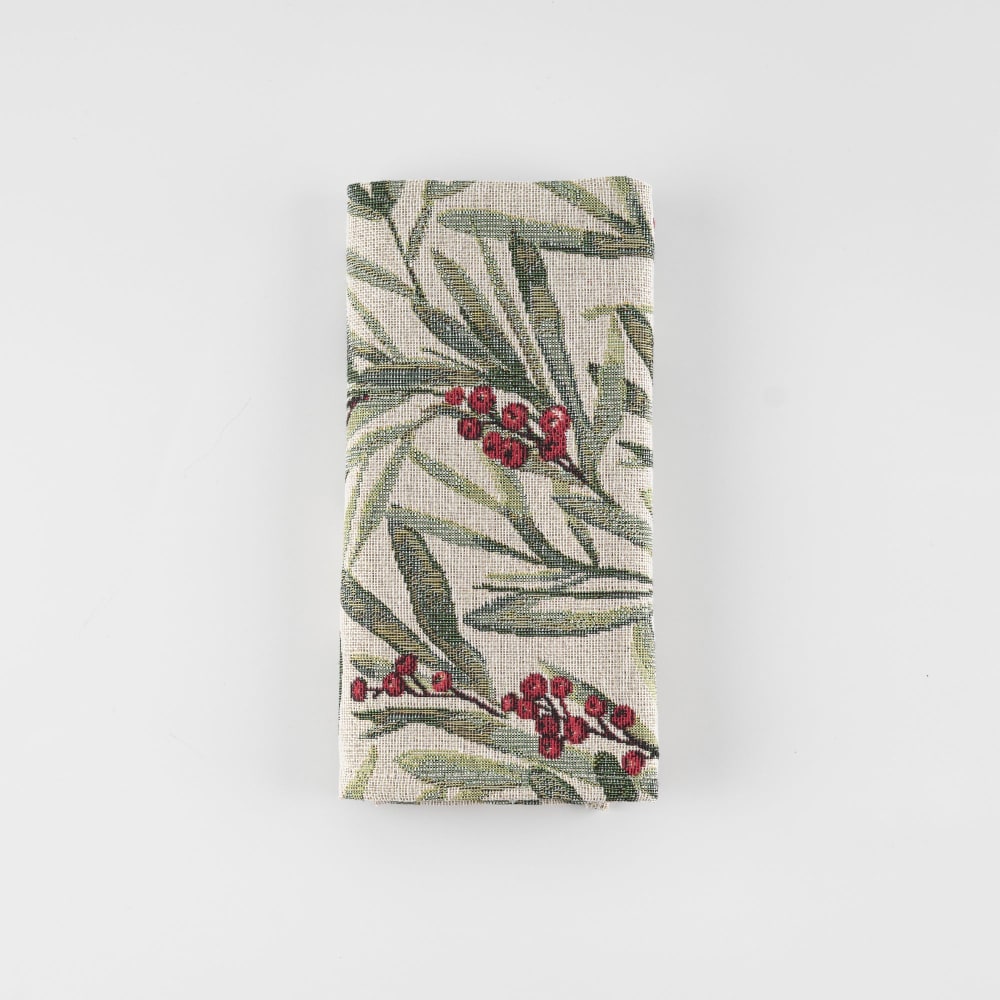 Pack de 2 servilleta navidad jacquard multicolor 45x45 cm