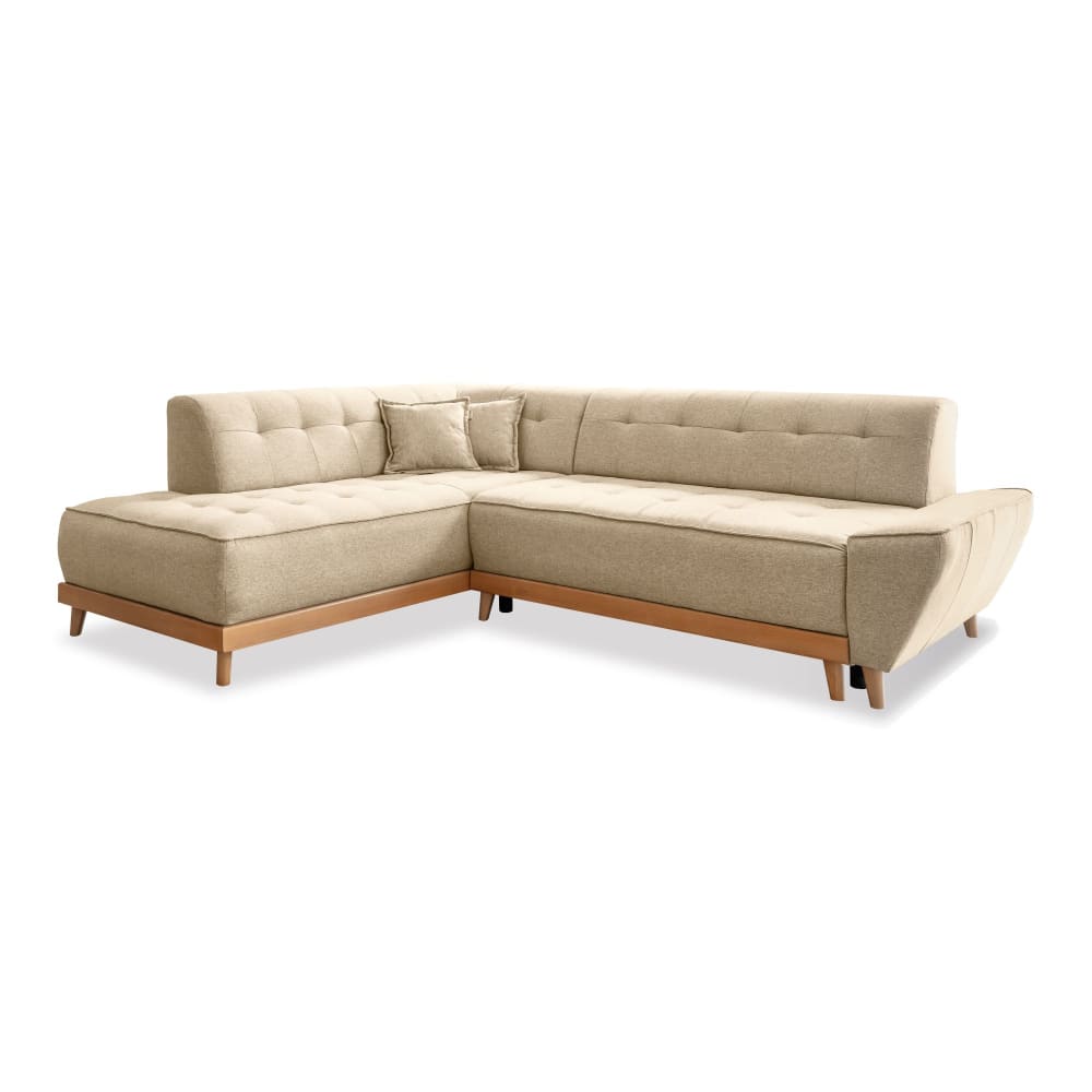 Canapé d'angle 6pl convertible,