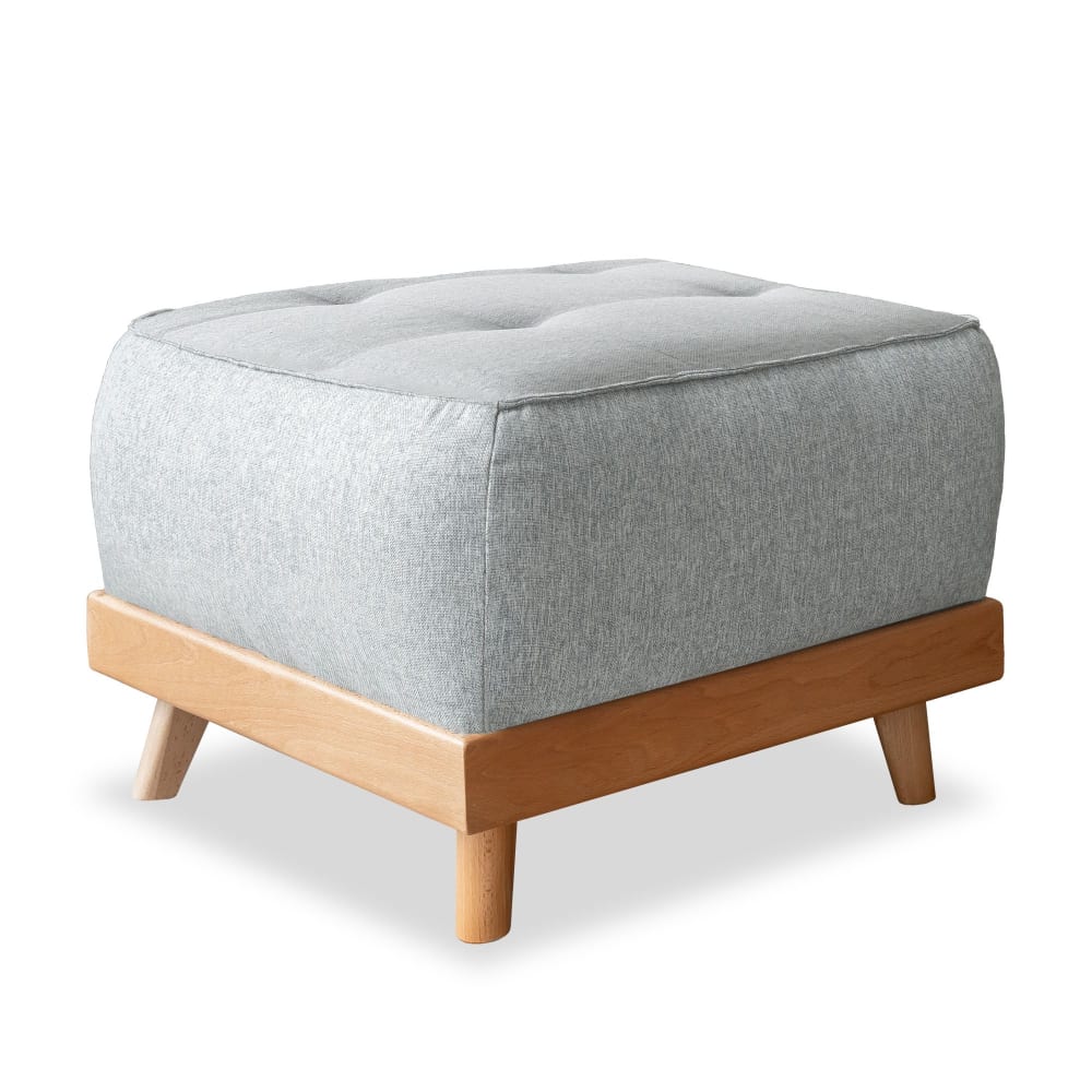 pouf, 42x56x56cm, gris