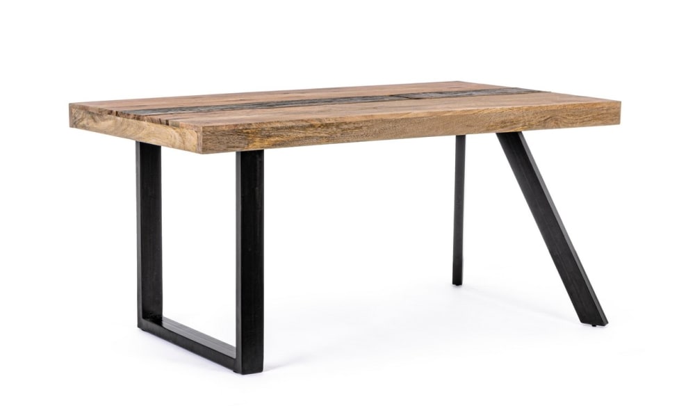 Table en bois d'acacia - pieds