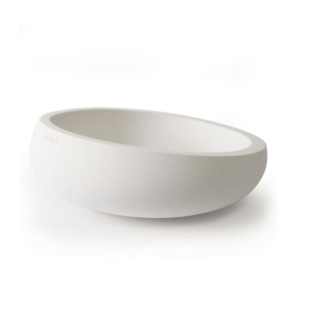 Videpoche béton blanc