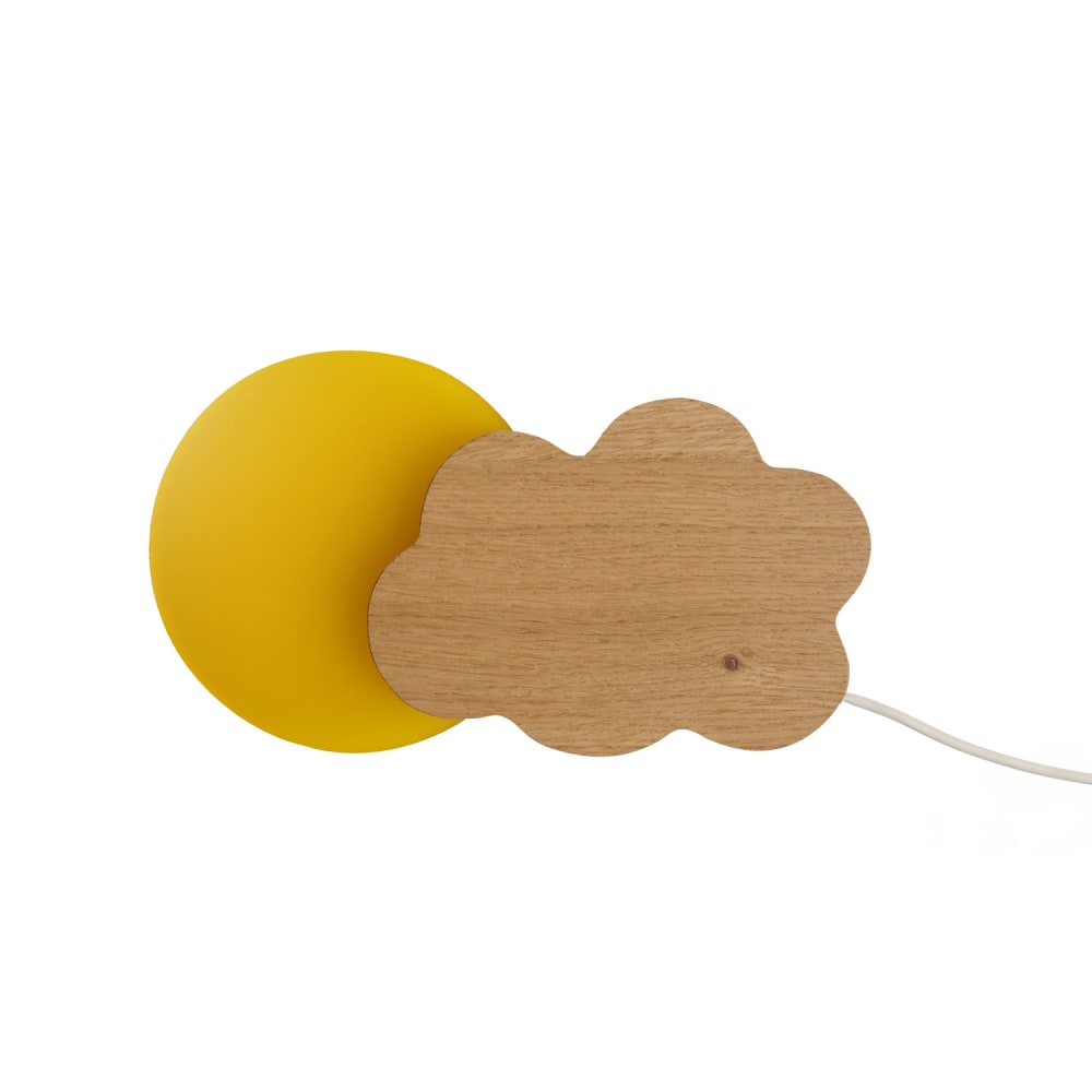 Gone's - Veilleuse soleil en bois et plexiglas