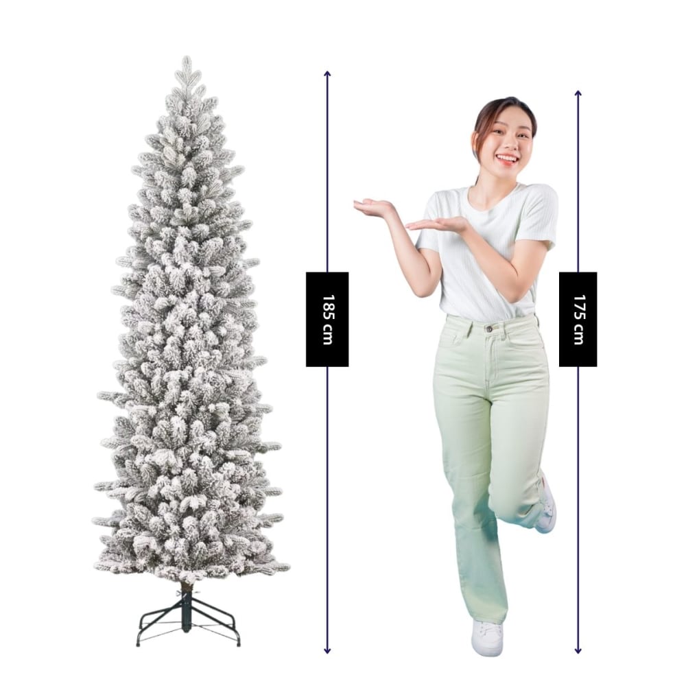 Künstlicher Weihnachtsbaum Harma Grün Kunststoff H185xB63xL63cm -