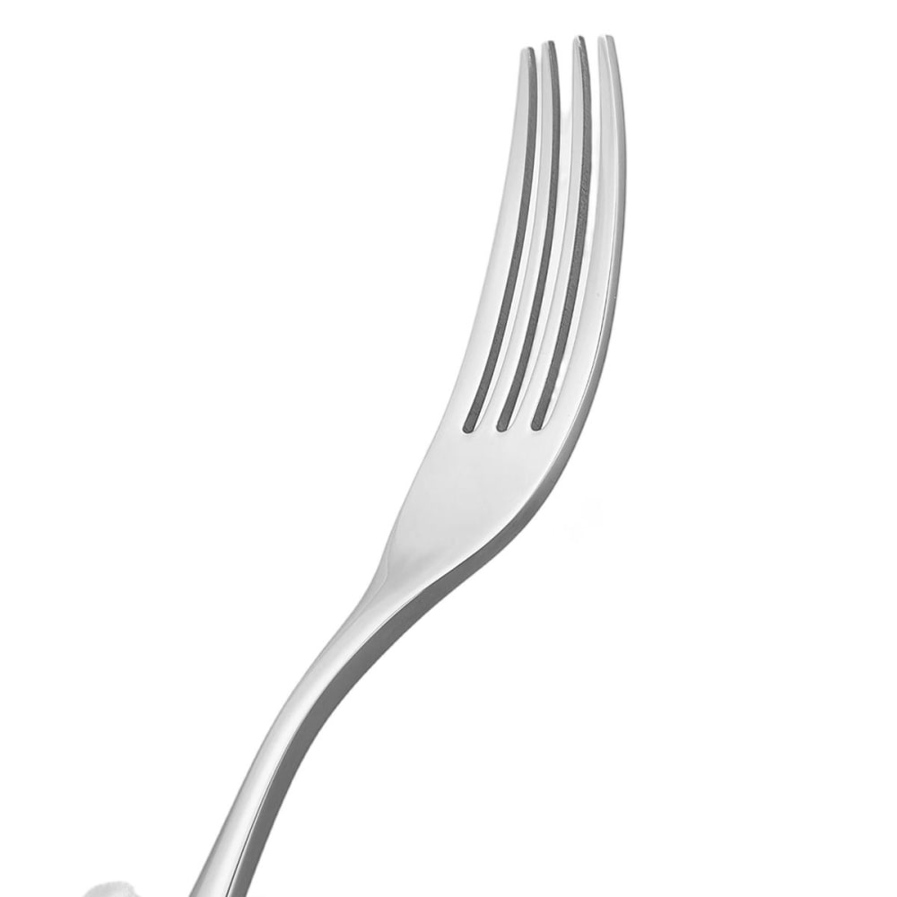 Ménagère 24 pièces en inox argent