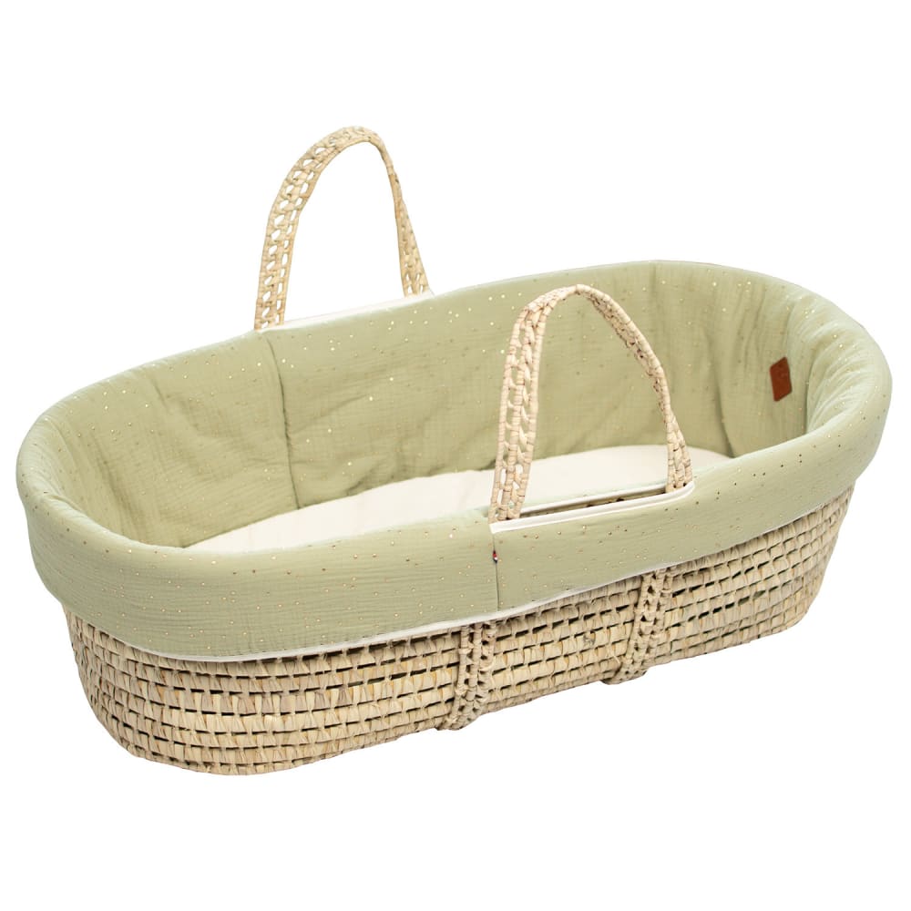 Set couffin bébé en - pois