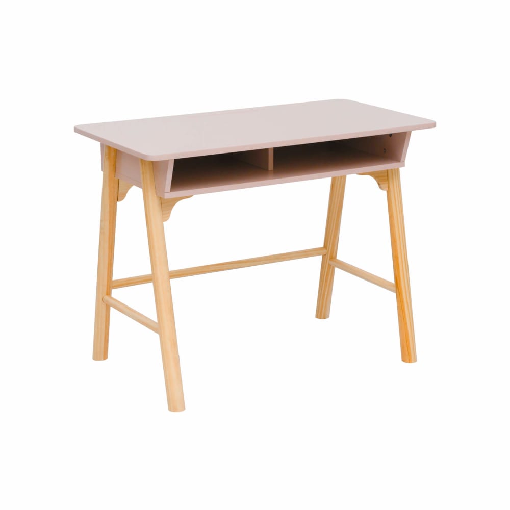 bureau pour enfants rose