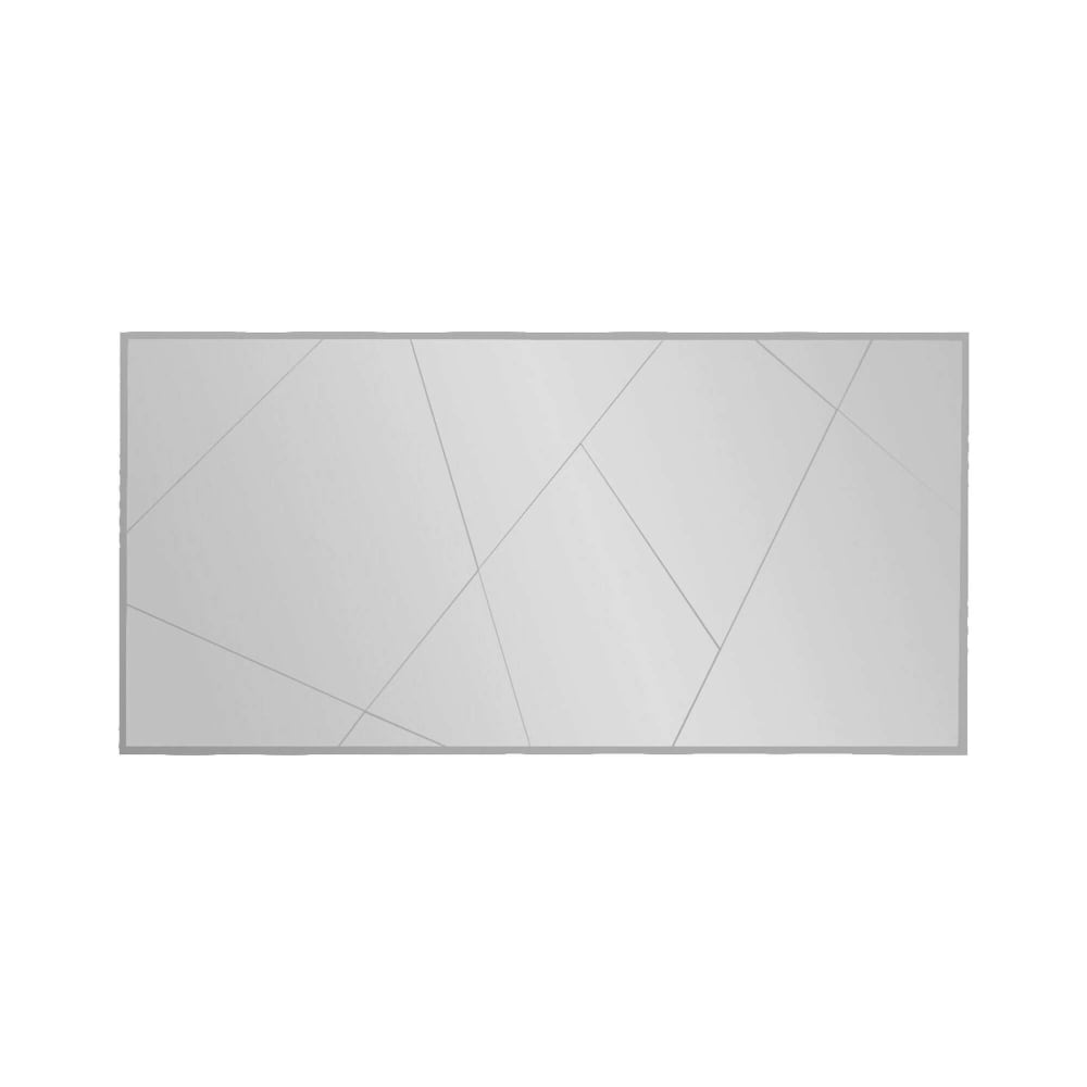 Miroir en verre blanc 120x2 h60  cm
