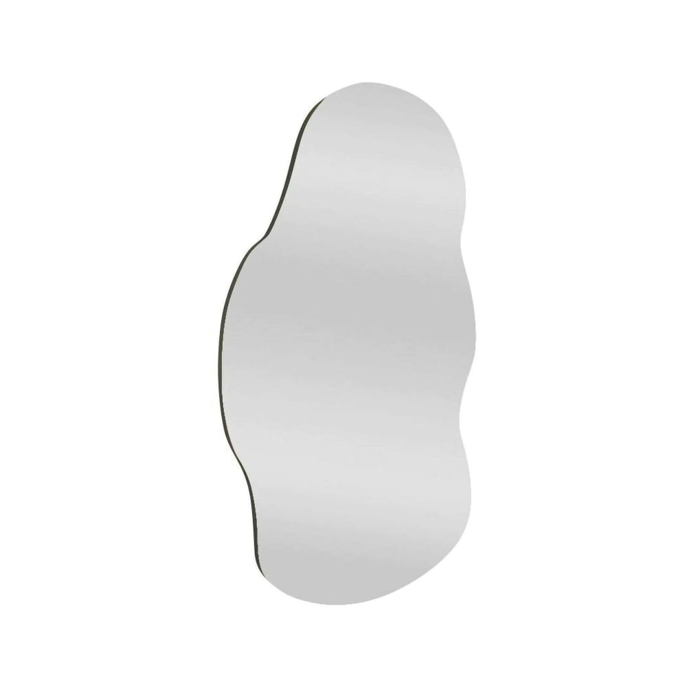 Miroir en verre noir 40x2 h72 cm