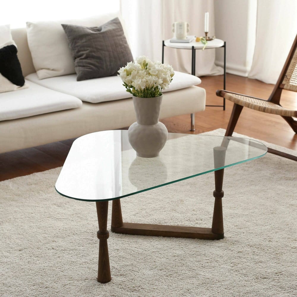 Couchtisch aus Massivholz walnussbraun - Maisons Du Monde