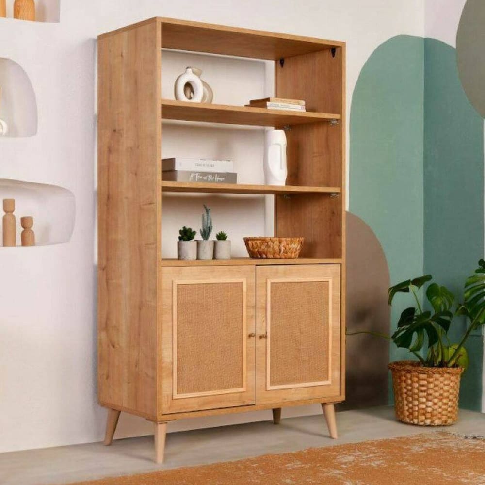 Bücherregal Holz eiche 90x40 h110 cm - Maisons Du Monde