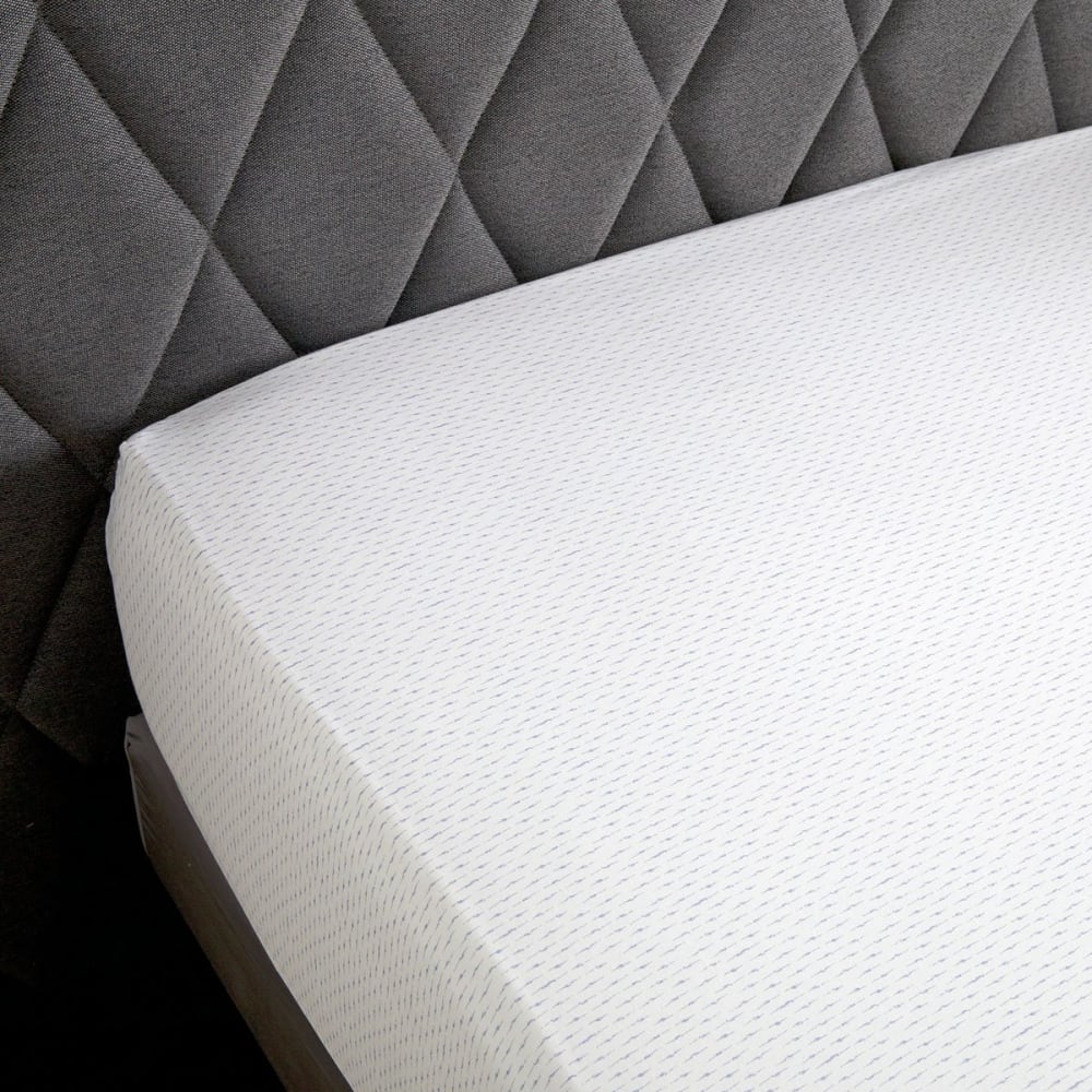 Drap housse percale blanc 140x200 cm - Maisons du Monde