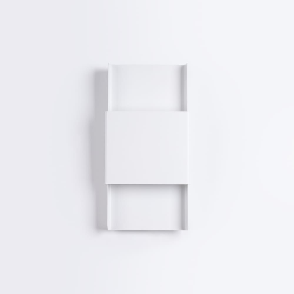 Applique Acier Blanc G9 2 Durlin — vue 3