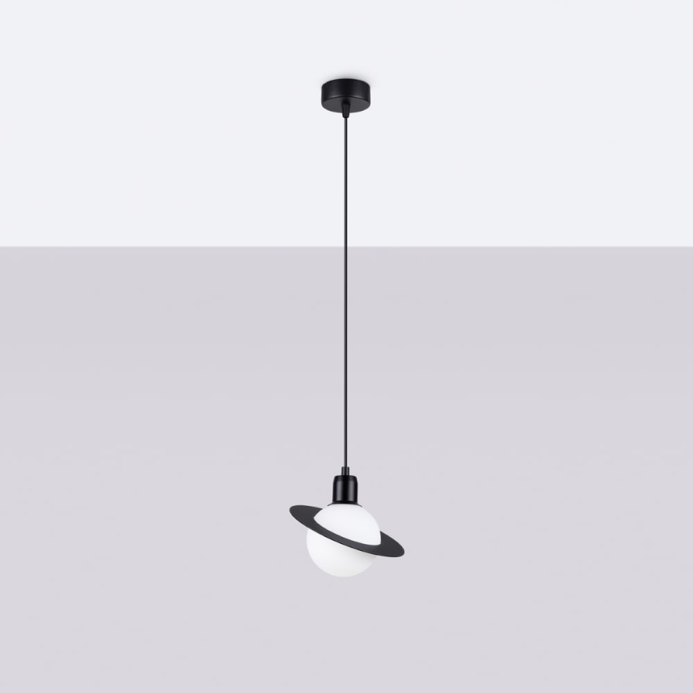 Suspension Acier Noir G9 1 Hyperion — vue 3