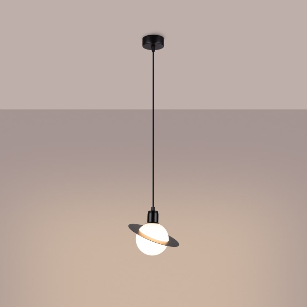 Suspension Acier Noir G9 1 Hyperion — vue 4