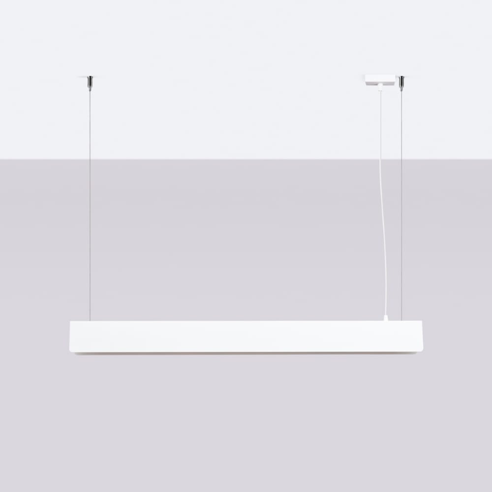 Suspension Acier Blanc G13 1 Spark — vue 3