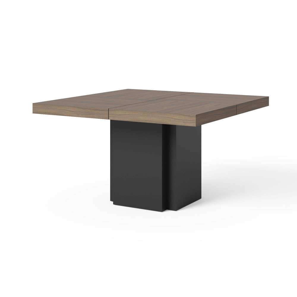 Table à manger noyer et noir L130