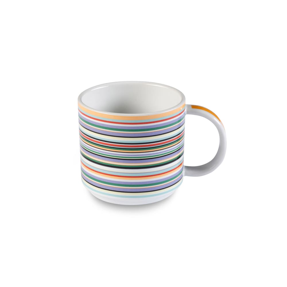 Mug en grès multicolore