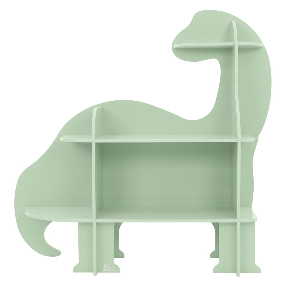 Kinderregal 3 Ebenen, Dinosaurier, 110x31x110 cm - Maisons Du