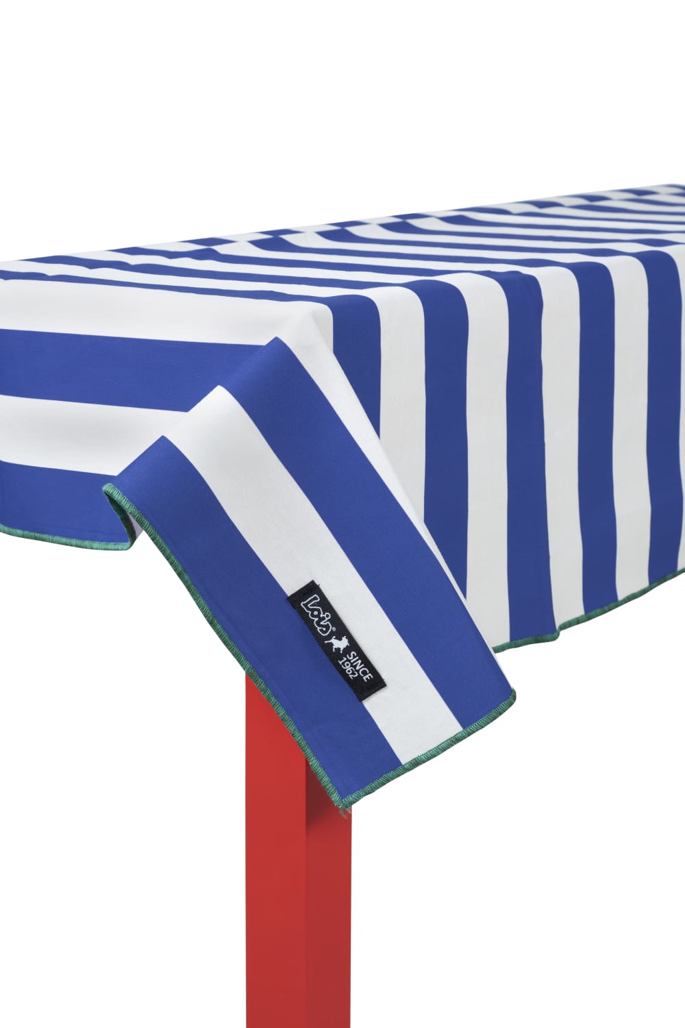 Tischdecke, blau und weiß gestreift - Maisons Du Monde