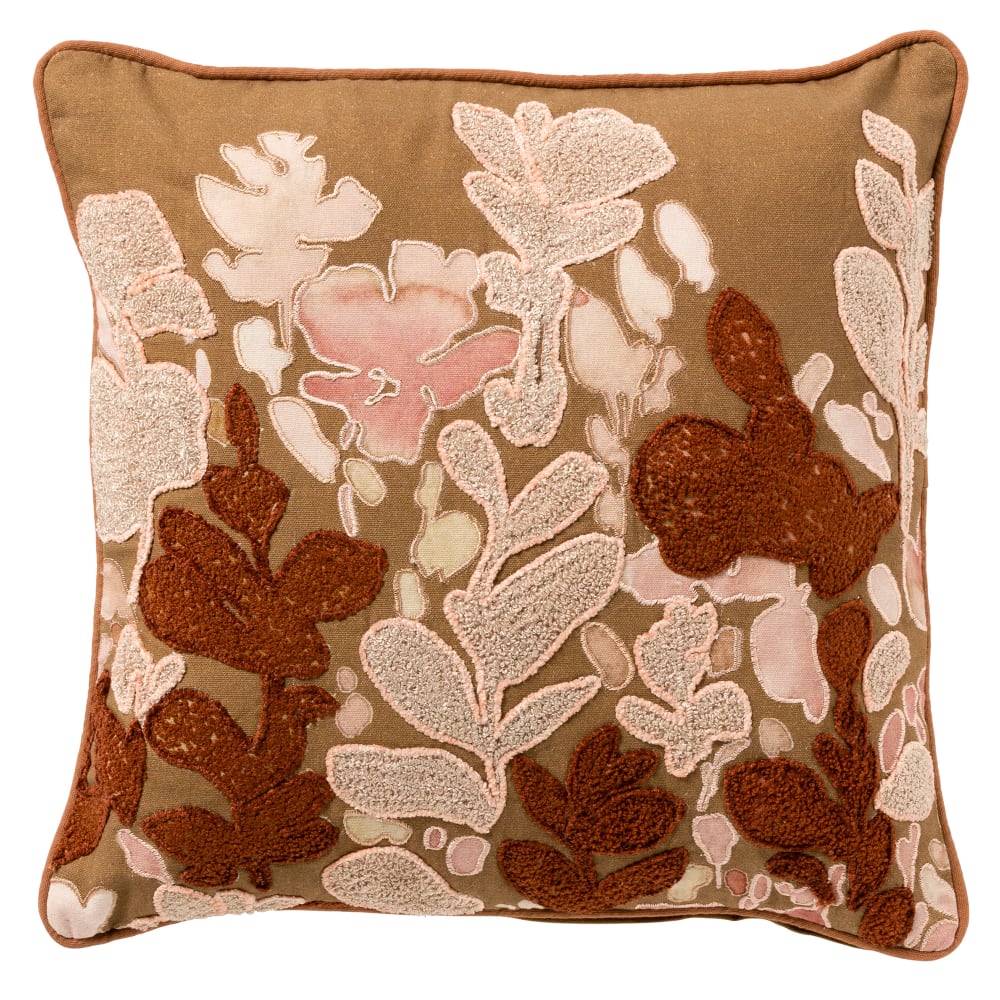 coussin Marron 45x45