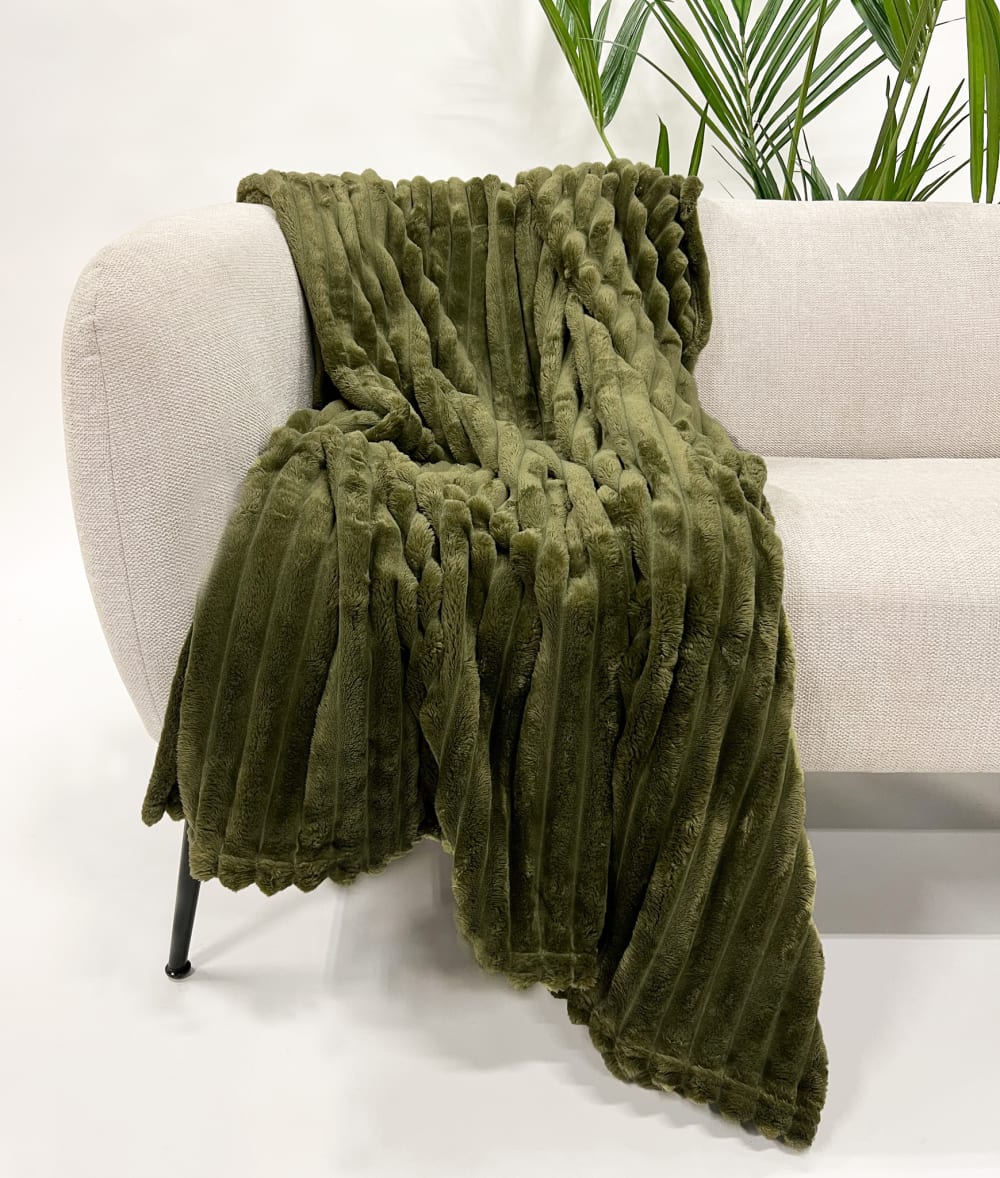 Plaid vert 150x200 cm