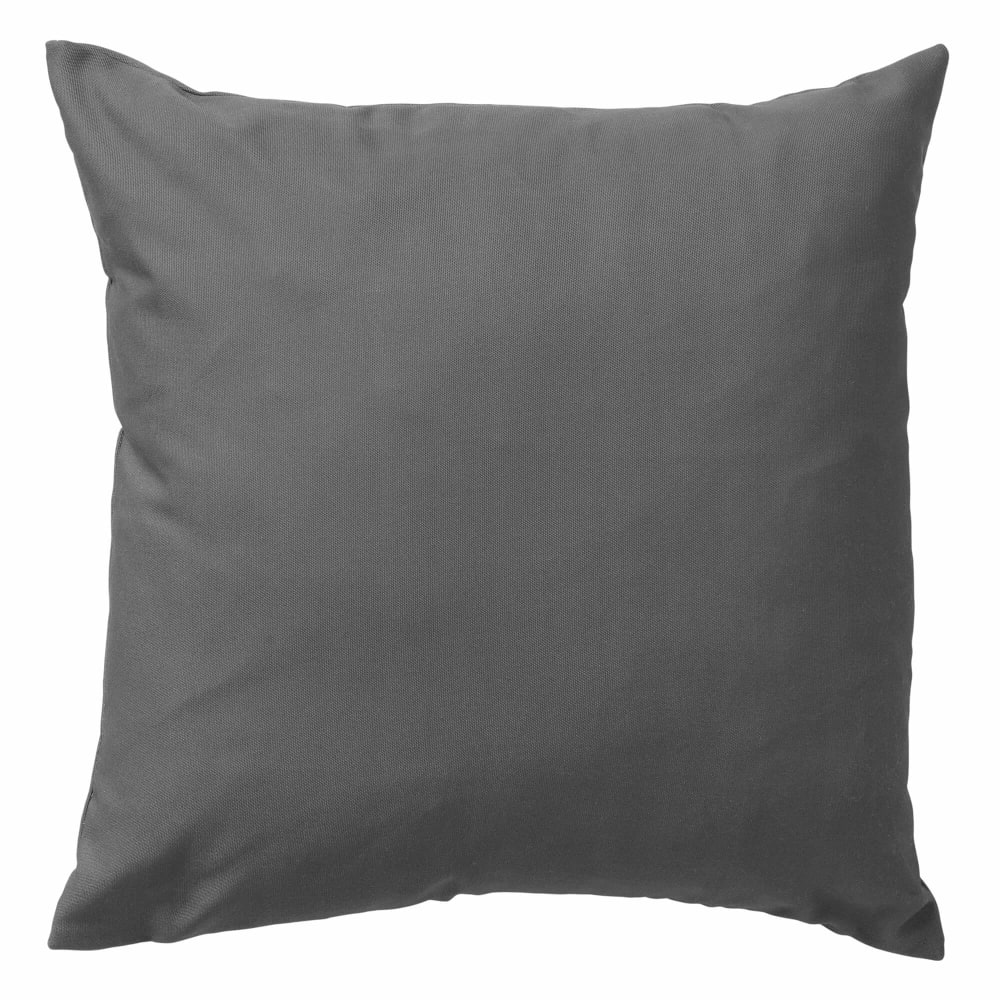 Coussin d'extérieur gris 45x45 cm