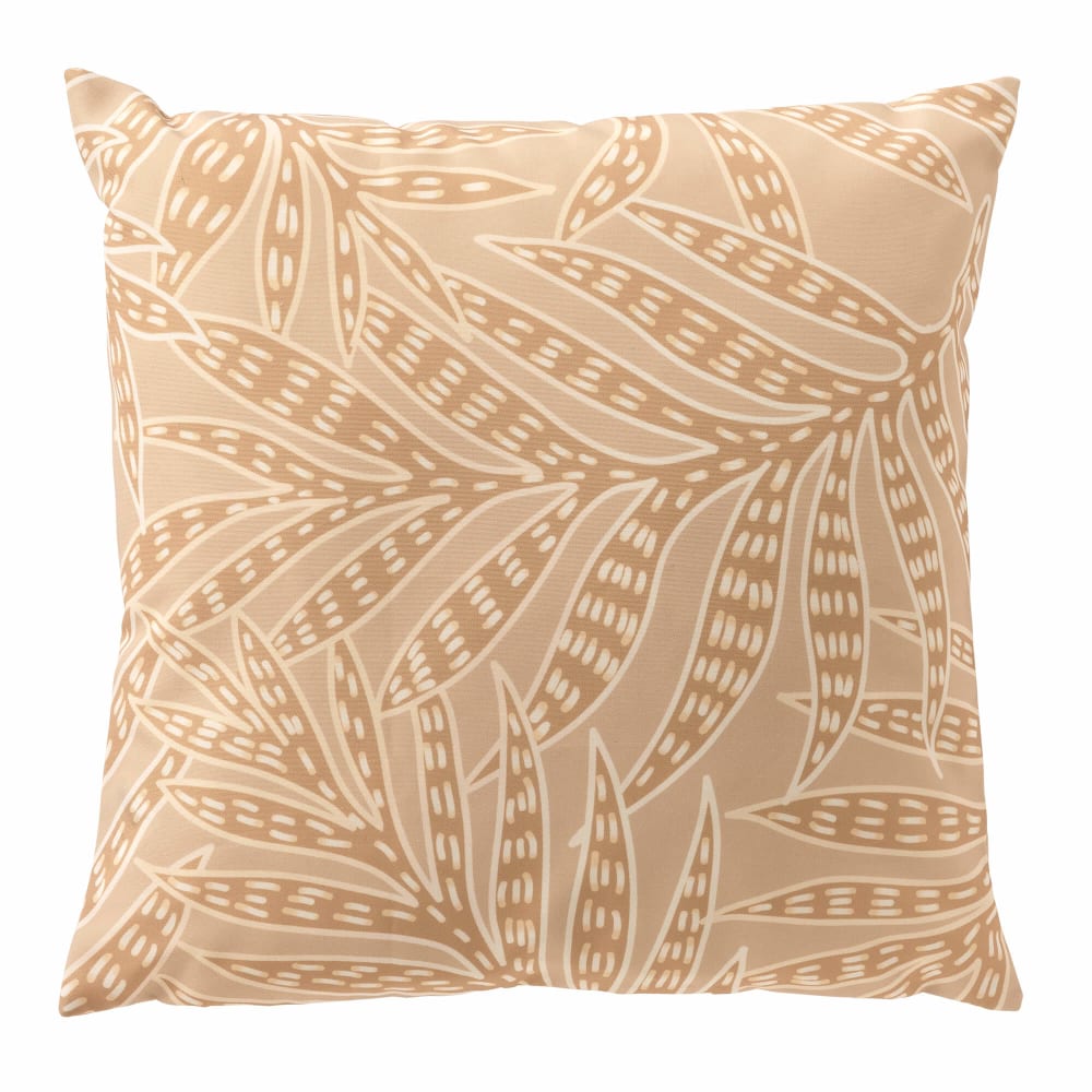 Housse de coussin d'extérieur beige 45x45 cm