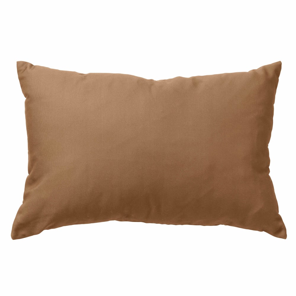 Coussin d'extérieur marron 40x60 cm