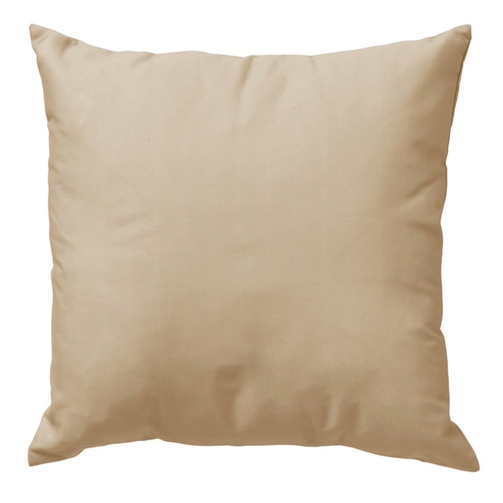 Coussin d'extérieur beige 45x45 cm