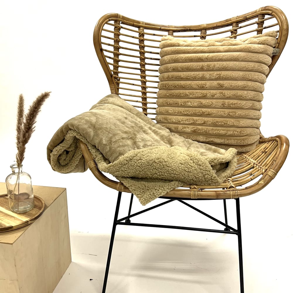 Plaid beige 150x200 cm