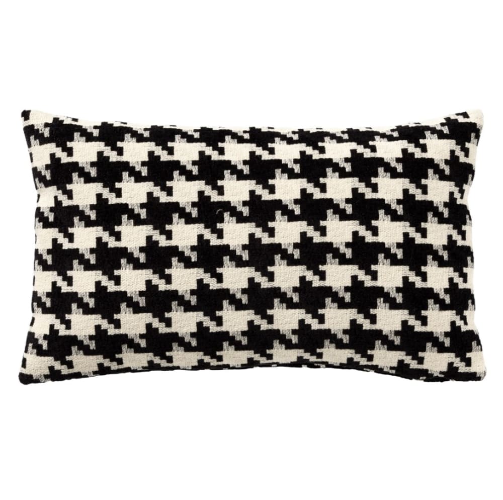 coussin Noir 30x50 cm