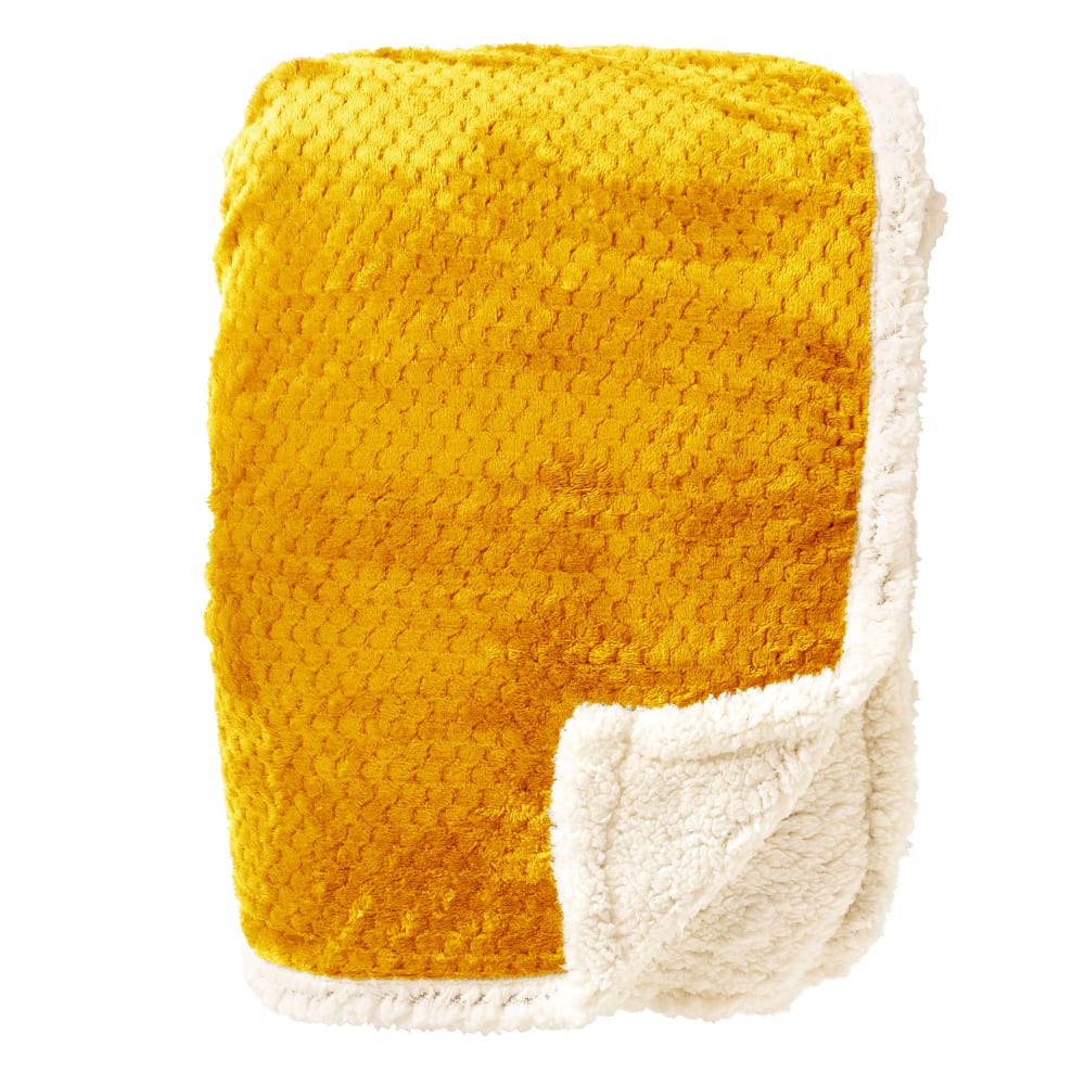 Plaid jaune 150x200 cm - Maisons du Monde