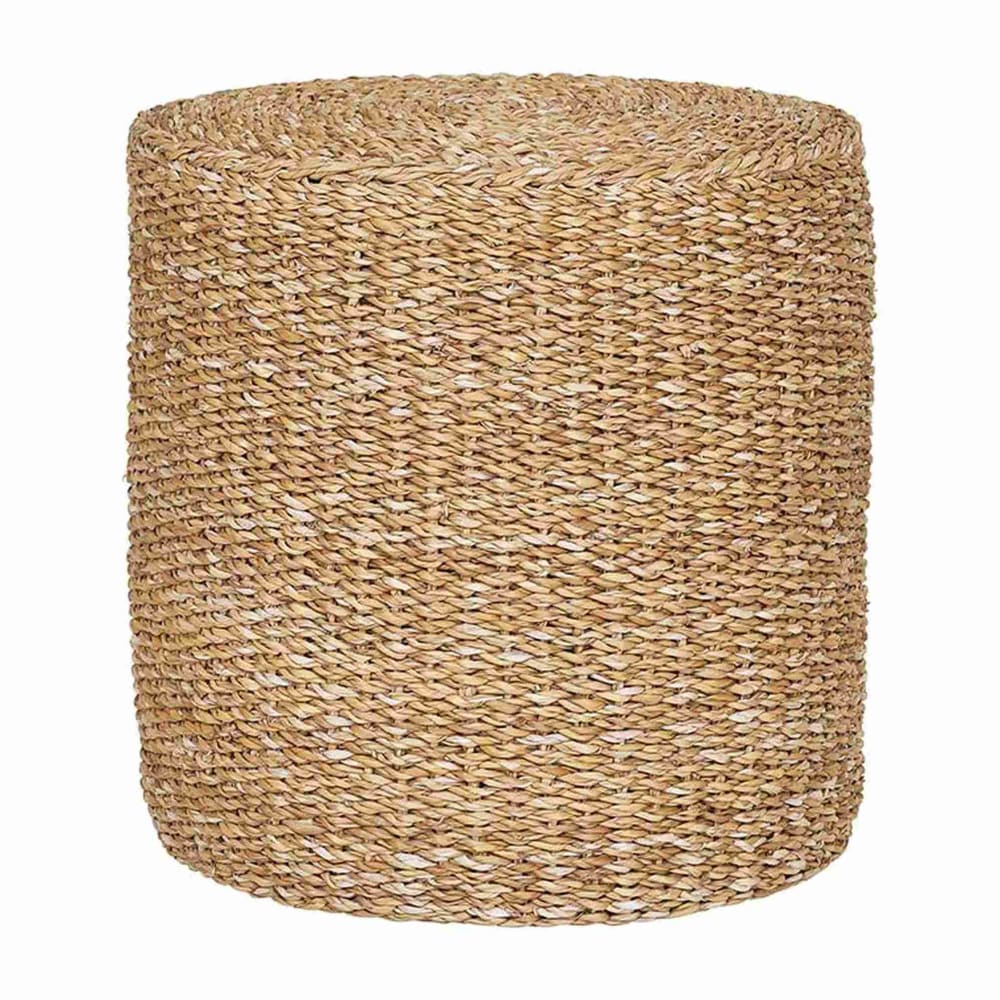 Pouf en jute naturelle