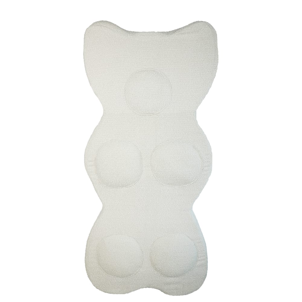 Canapé nounours déhoussable en laine bouclée