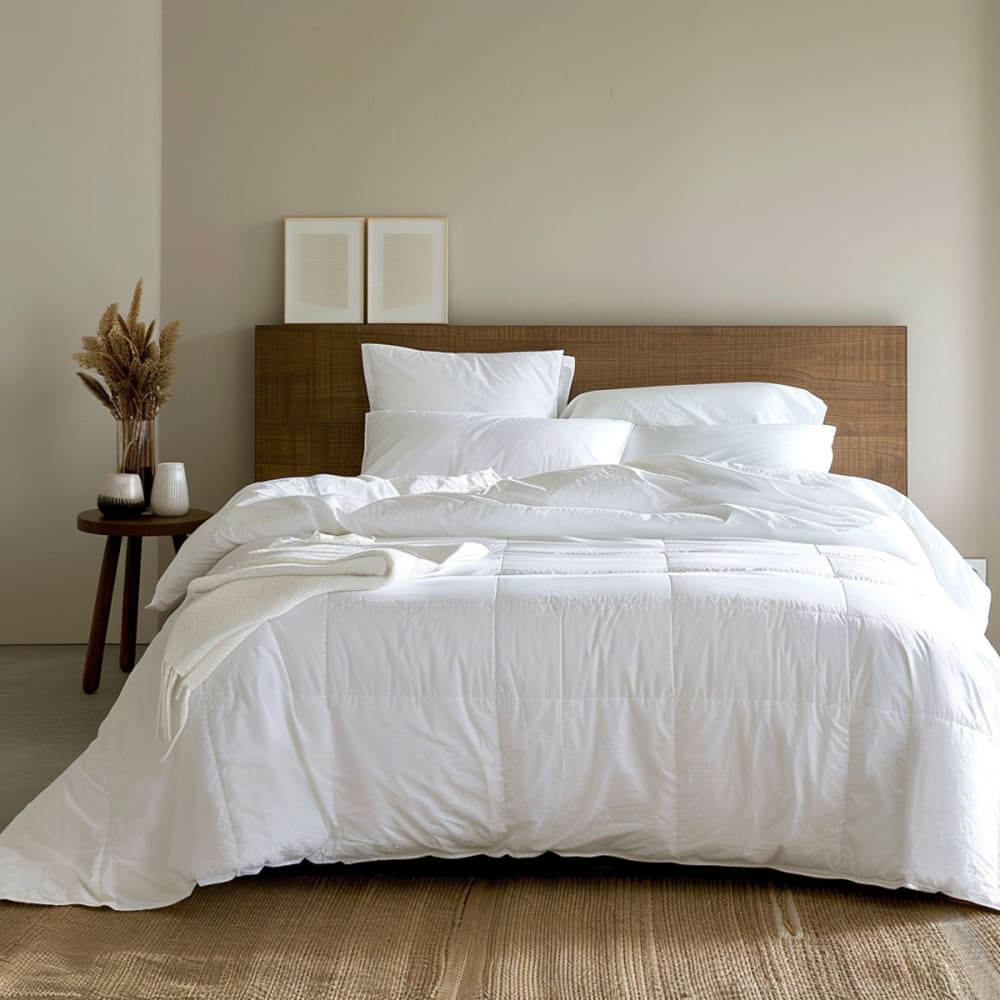 Couette soie - tempérée 240x260 cm - Maisons du Monde