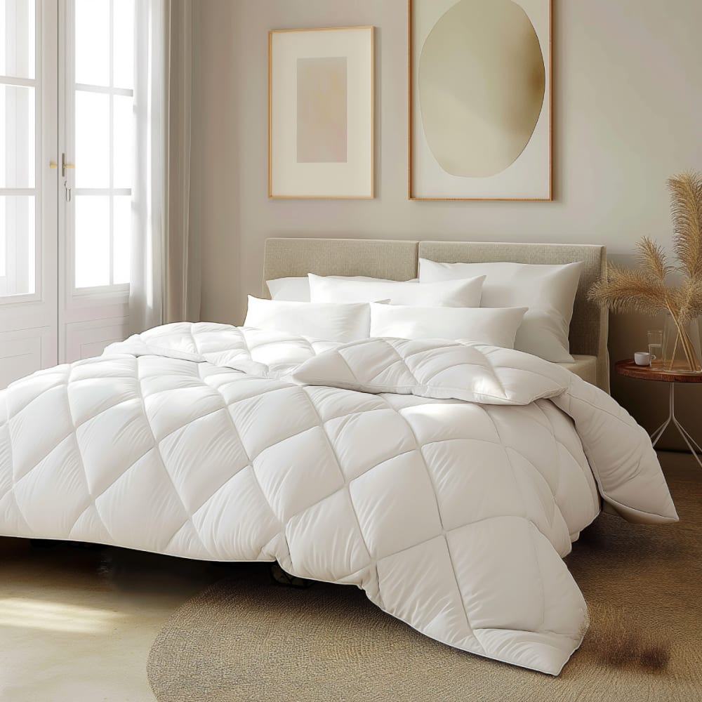 Couette microfibre - légère 140x200 cm - Maisons du Monde