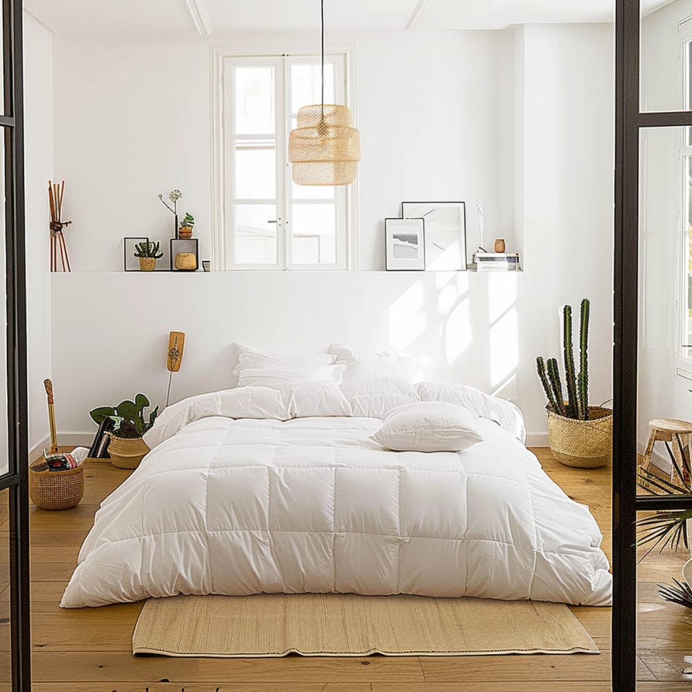 Couette percale - chaude 140x200 cm - Maisons du Monde