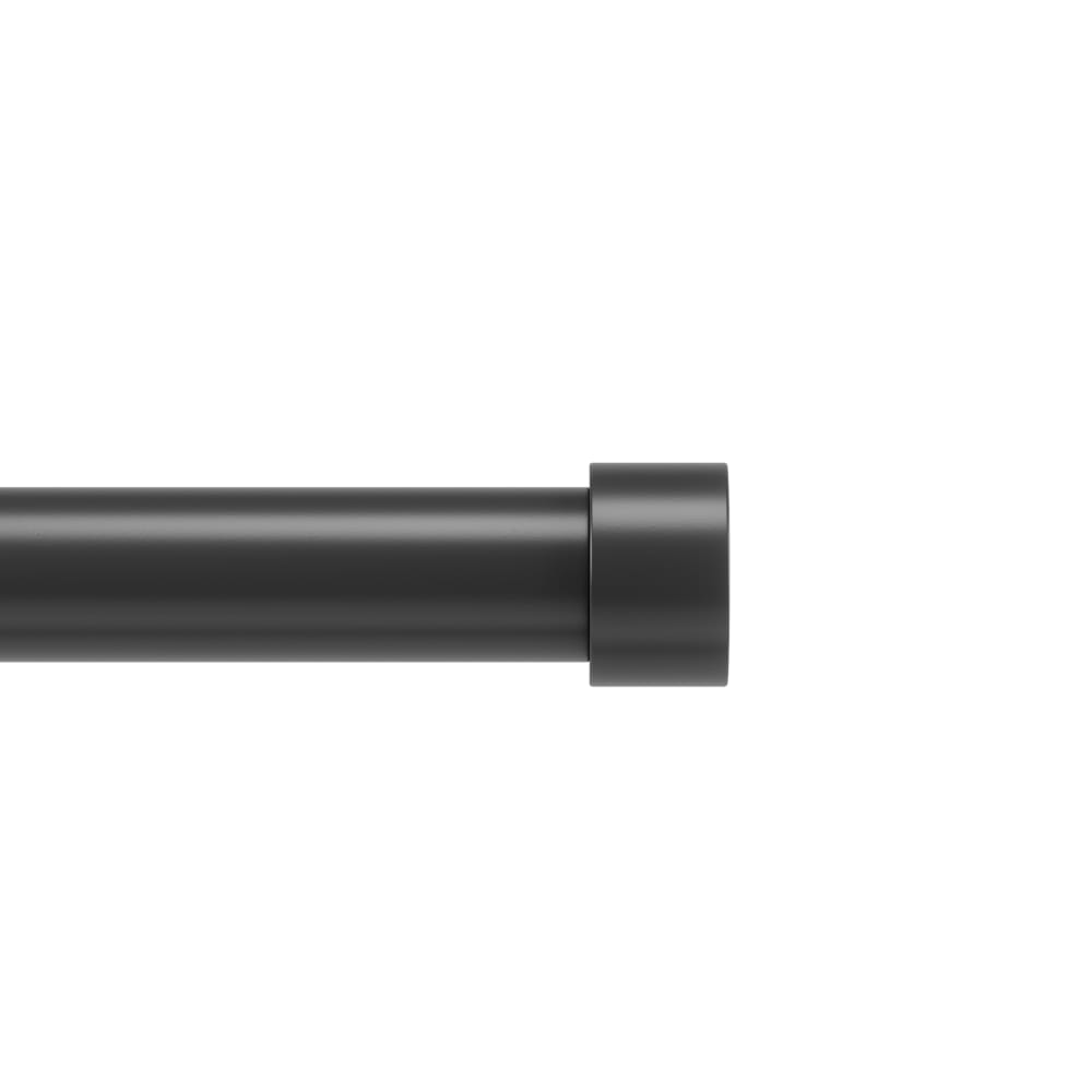 Umbra Gardinenstange und Außenbefestigungen. 167 bis 305 cm schwarz D25 mm style modern - Metall