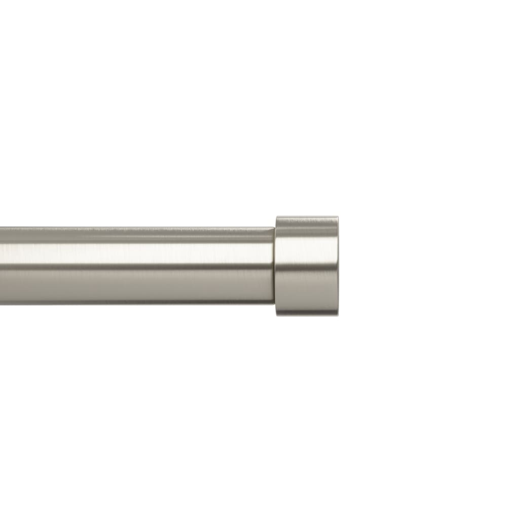 Umbra Gardinenstange D25mm ausziehbar, Nickel, 96-176cm style modern Silber Metall