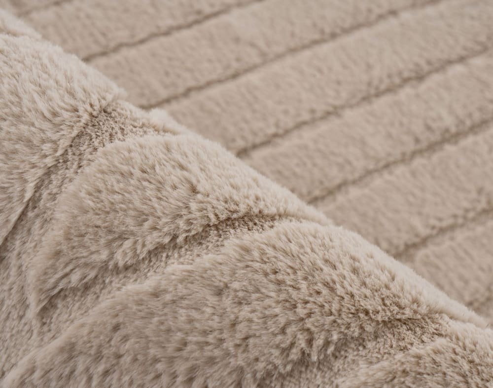Tapis en 100% polyester crème 160x230 cm — vue 4