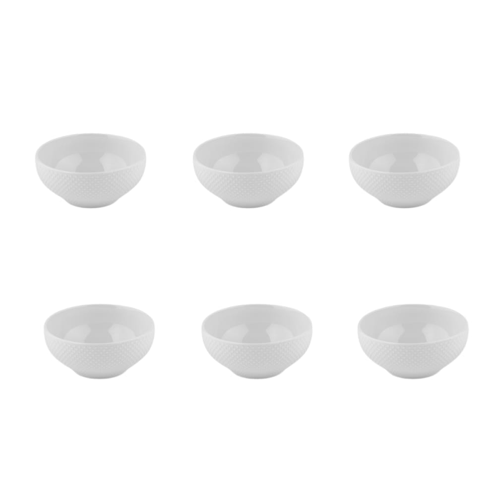 Lot de 6 bols blanc Lot de 6 bols blanc