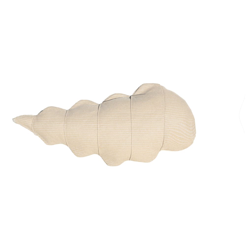 Coussin extérieur coquillage spiral