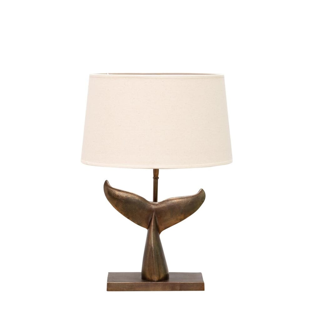 Lampe à poser en aluminium cuivre
