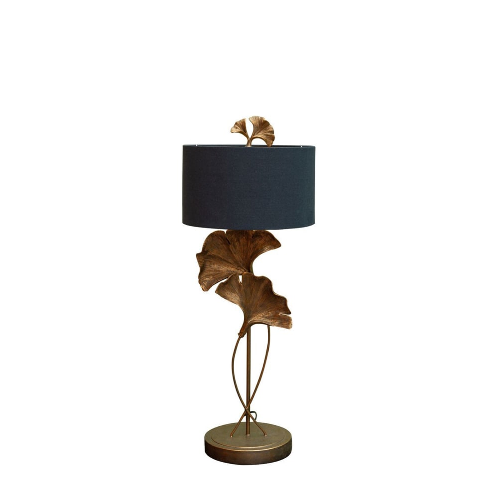 Lampe à poser en résine - cuivre