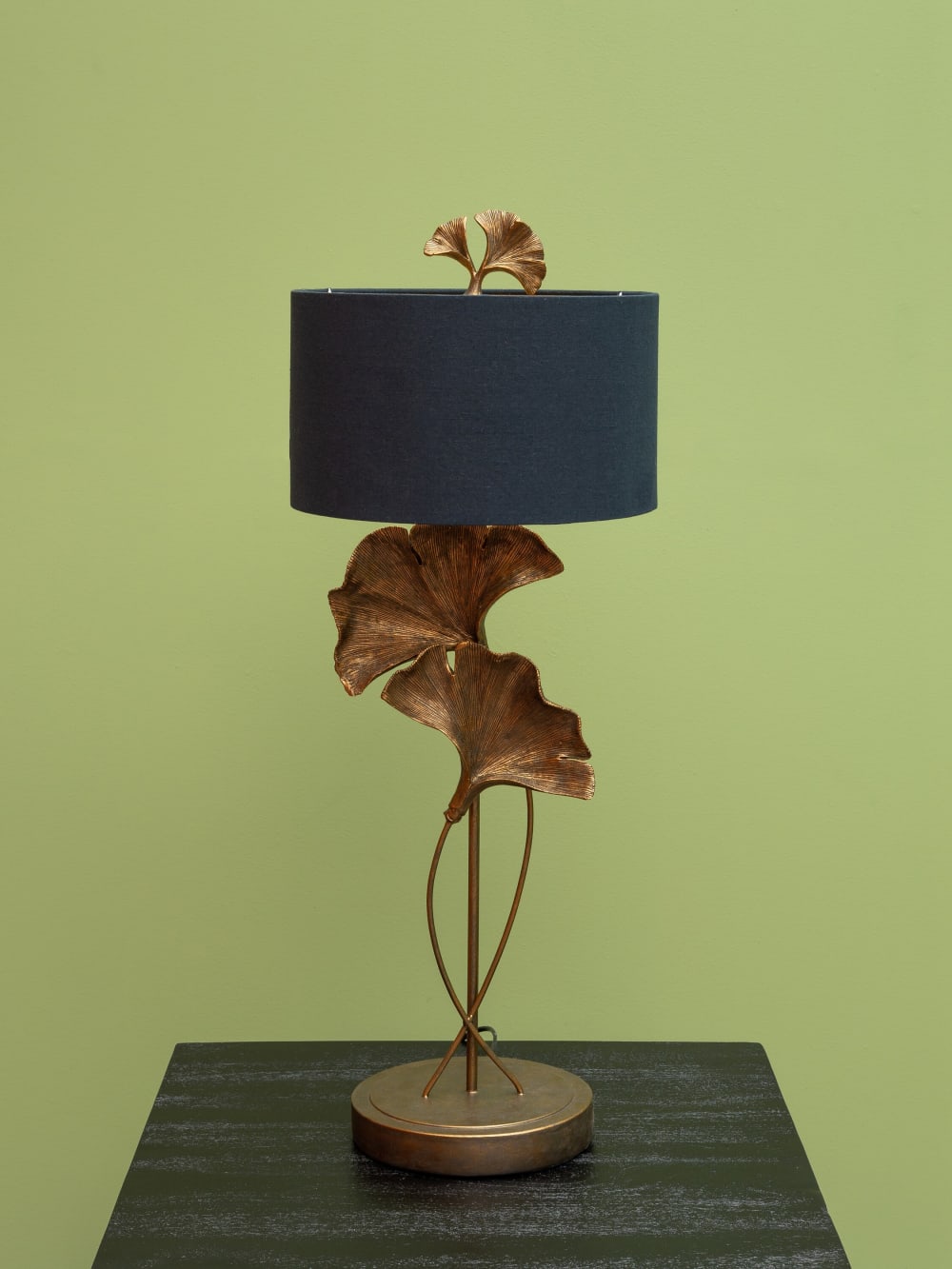 Lampe à poser en résine cuivre — vue 3